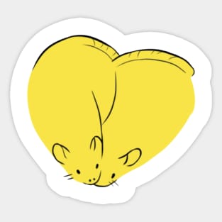 Mouse heart :3 Sticker